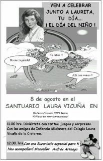 Encuentro de Oración Juvenil en el Santuario de Laurita Vicuña