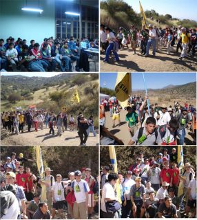 Jóvenes del Colegio Salesiano de Valparaíso peregrinaron a Los Andes