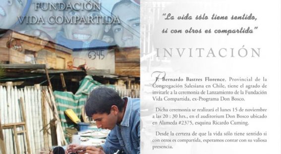 Programa Don Bosco se transforma en Fundación