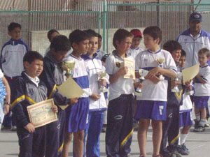 Encuentro deportivo en el Colegio Salesiano de Alto Hospicio