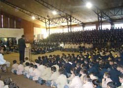 Inauguración oficial del Año Escolar 2008 en el Instituto Salesiano de Valdivia