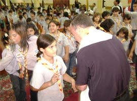 Grupo Scouts de Iquique realizó ceremonia de Investidura