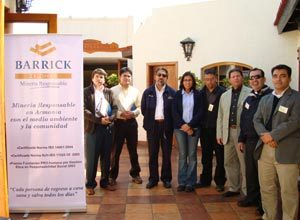 Representes de la presencia de Antofagasta participaron en jornada organizada por minera Barrick Zaldívar