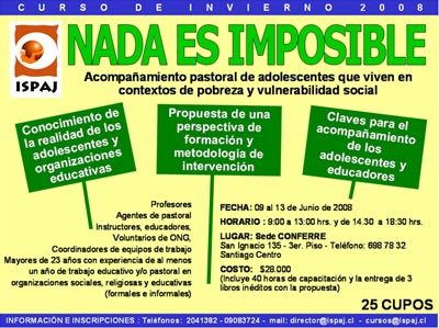 Curso de capacitación para acompañar a adolescentes que crecen en contextos de pobreza