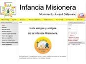 Infancia Misionera Salesiana cuenta con sitio web propio