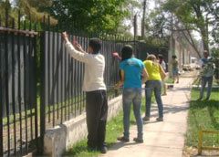 Mechoneo Solidario en la F. Don Bosco