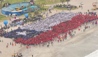 Iquique: Gran Bandera Humana