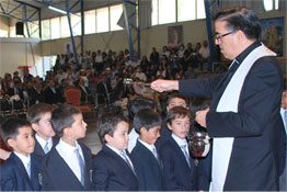 COM: Bendición alumnos nuevos