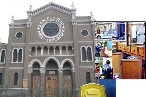 Punta Arenas – Por segunda vez roban en la parroquia María Auxiliadora