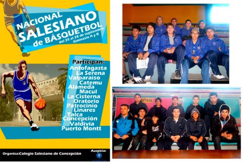 Iniciado Nacional Salesiano de Básquetbol en Concepción