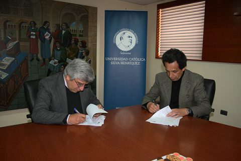 Firmado convenio de colaboración entre Edebé Chile y la UCSH