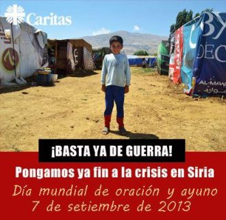 Materiales para Jornada de Oración y Ayuno por la Paz en Siria