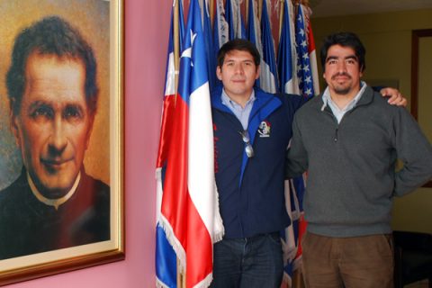 Dos chilenos en el curso de Salesianidad