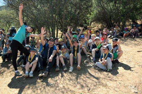 Multitudinaria participación de los scout en su 3° Encuentro Nacional