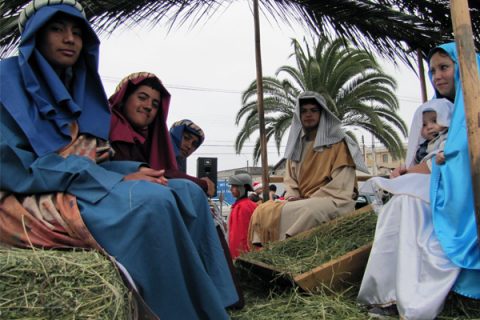 Por quinto año consecutivo Pesebre Itinerante Salesiano recorre calles de La Serena