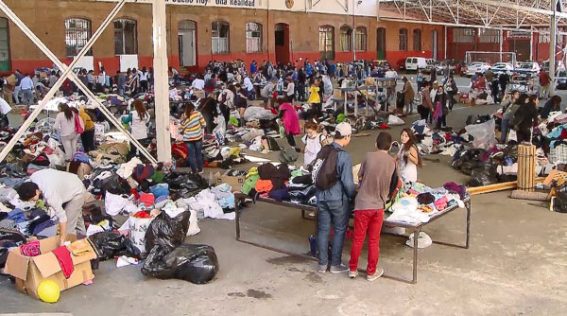 Cruzada solidaria en los cerros de Valparaíso