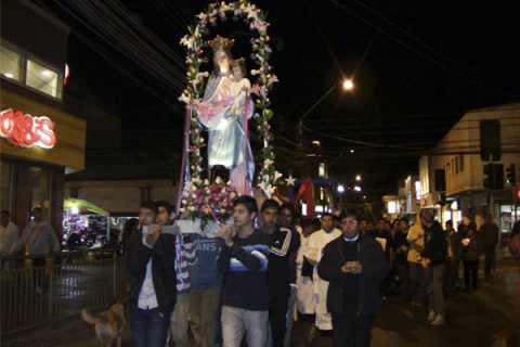 Fiesta de María Auxiliadora en Copiapó