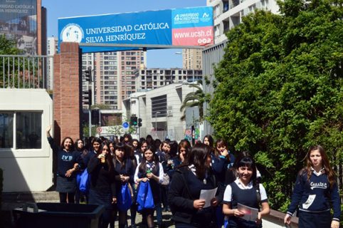 Alumnas del Politécnico de San Miguel visitan la UCSH