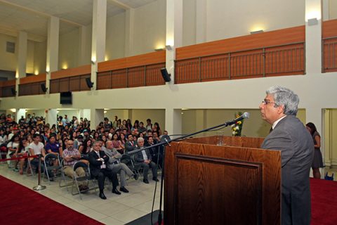 Bienvenida a nuevos estudiantes en la UCSH