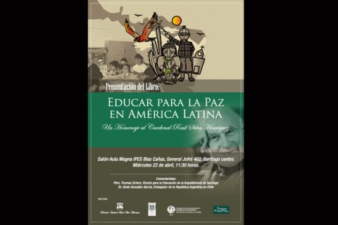 UCSH presentará libro “Educar para la paz en América Latica”