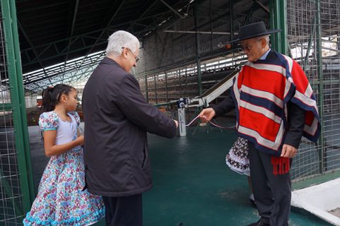 Obra de Linares inaugura reliquia de Don Bosco y nuevo Plantel Avícola