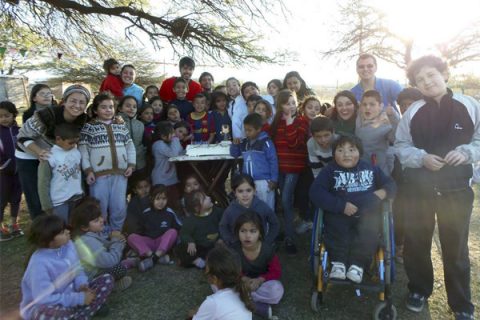 Novicios chilenos celebran el Bicentenario en Argentina