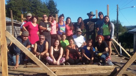 Trabajos voluntarios en Paildad – Chiloé. Enero 2016