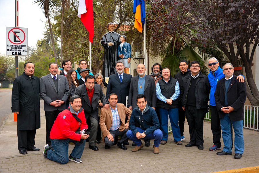 Comunidad Salesiana de Macul celebró a María Auxiliadora con significativo regalo