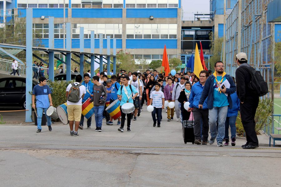 Comunidad de Antofagasta cruzó la Puerta Santa