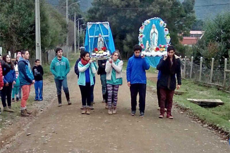 MJS  de Valdivia llevó el mensaje a la comunidad rural de “Isla Rey”