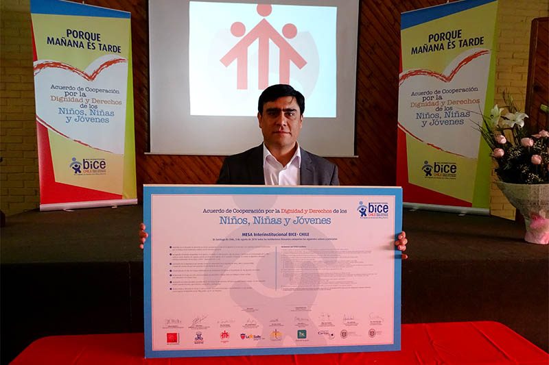 Salesianos renovaron acuerdo de cooperación por la dignidad y derechos de los niños con Mesa Interinstitucional Bice-Chile