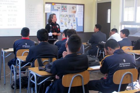 Alumnos salesianos de La Serena participaron en programa de educación financiera