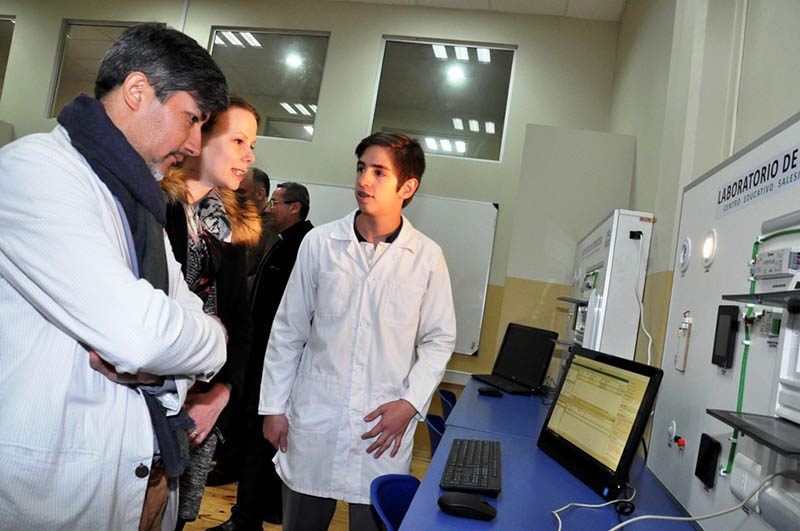 Salesianos Alameda inauguró moderno equipamiento para la formación de los jóvenes