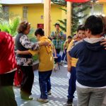 Infancia Misionera Salesiana regaló un grato momento a abuelitos de Iquique