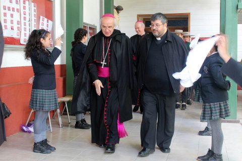 Representante del Papa Francisco visitó la obra salesiana de Linares