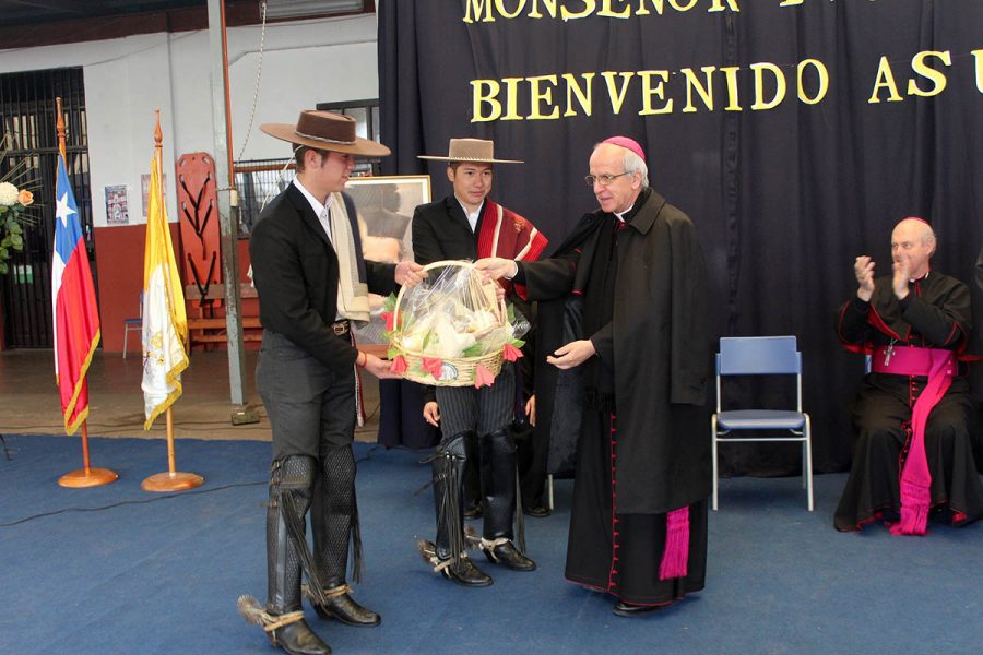 Representante del Papa Francisco visitó la obra salesiana de Linares