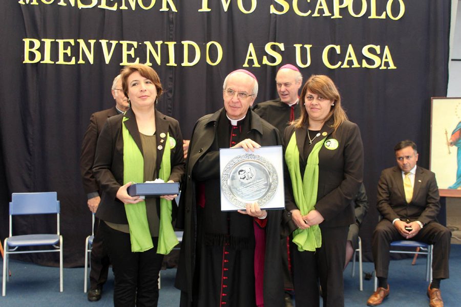 Representante del Papa Francisco visitó la obra salesiana de Linares