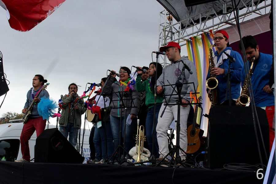 [Fotoreportaje] Protagonismo salesiano en Peregrinación a Los Andes