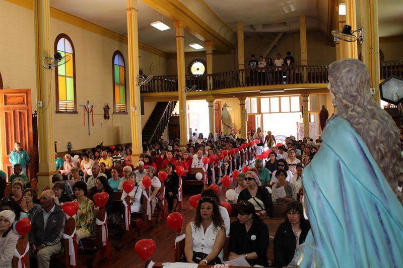 120 años celebró el Santuario Sagrado Corazón de Jesús de Iquique