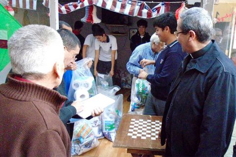 Salesianos Alameda entregó donaciones de primera necesidad en la ex Penitenciaría