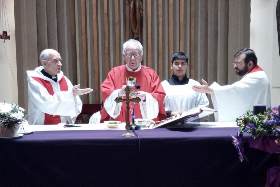 P. Patricio Saavedra celebró 60 años de vida sacerdotal