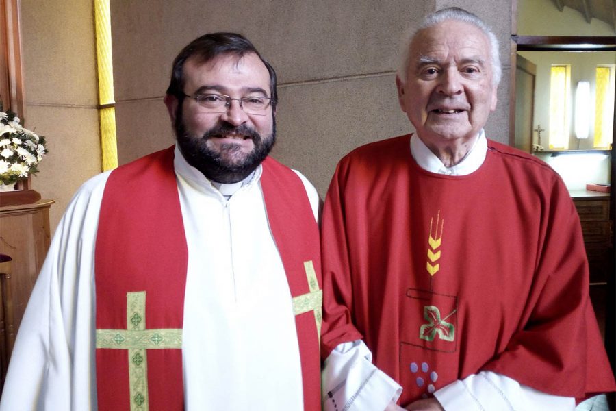 P. Patricio Saavedra celebró 60 años de vida sacerdotal