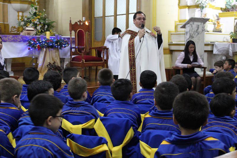 Ceremonia Betania para los alumnos más pequeños de Salesianos Iquique