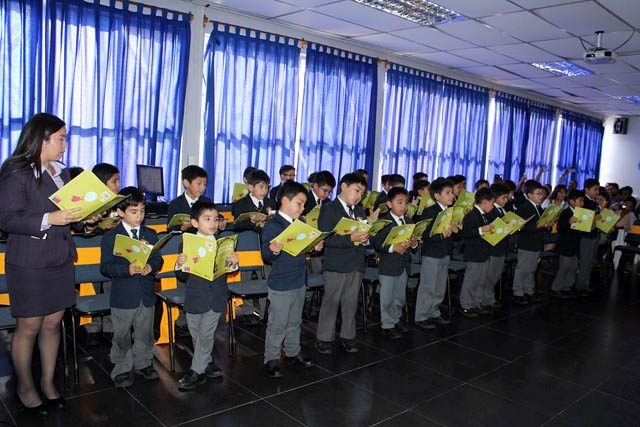 Primeros básicos del Colegio Don Bosco de Iquique celebraron su inicio en la lectura