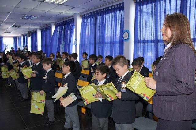 Primeros básicos del Colegio Don Bosco de Iquique celebraron su inicio en la lectura