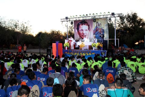 Inició campamento “Pampa Bosco” en el Norte Grande