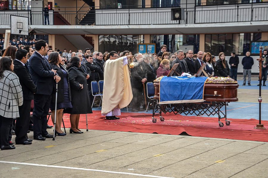 Último adiós a ‘Huguito’, portero por más 45 años en Salesianos Valparaíso