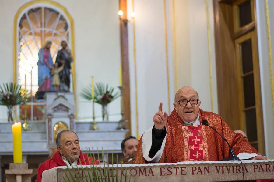 P. Juan Vecchi  celebra sus Bodas de Diamante