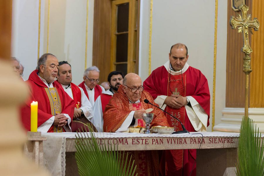 P. Juan Vecchi  celebra sus Bodas de Diamante