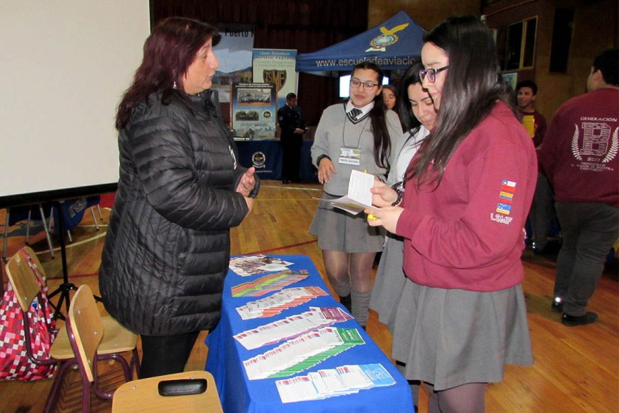 Liceo Mons. Fagnano lideró la XI Feria de Educación Superior de la Región de Magallanes